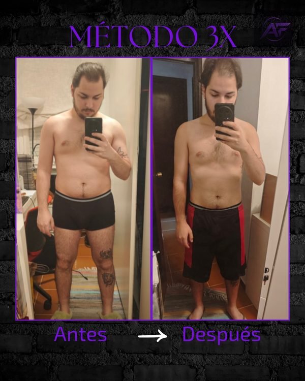 Miguel Ángel — transformación, vista frontal