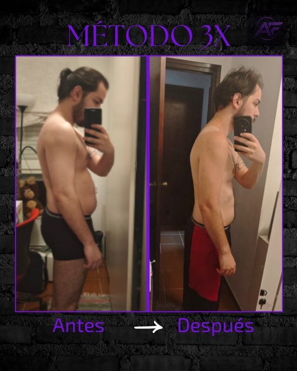 Miguel Ángel — transformación, vista lateral