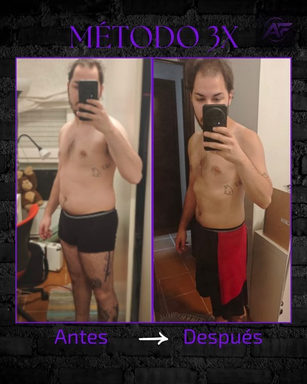 Miguel Ángel — transformación, vista trasera